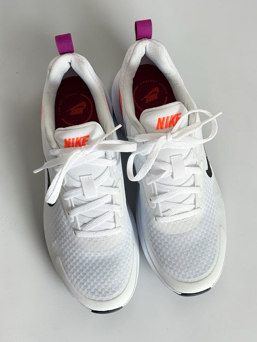 Nike Crimson Cactus Flower Wearallday Sneaker, Size 8 - Picture 7 of 13
